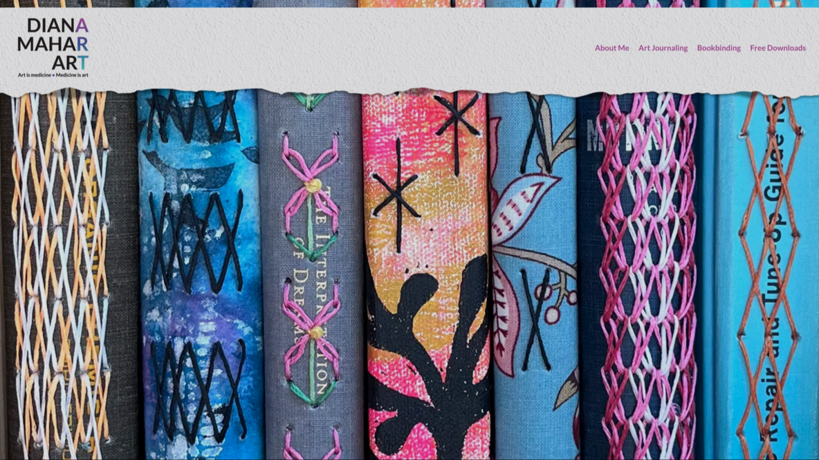 Hompage of Diana Mahar Art